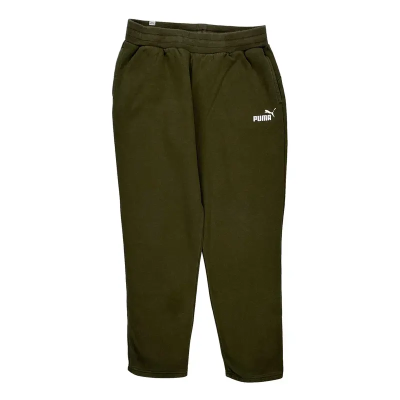 Puma Joggers - Large Green Cotton Blend