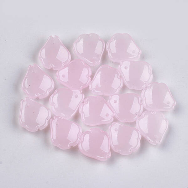 Spray Painted Glass Pendants