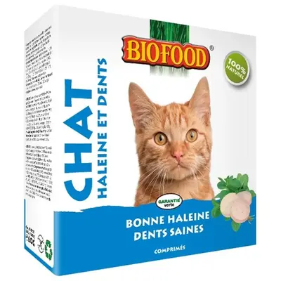 Biofood Cat's Breath and Teeth 100 Tablets