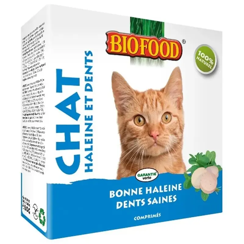 Biofood Cat's Breath and Teeth 100 Tablets