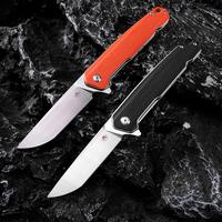 J150-SOLACE, D2 Blade With G10 Handle EDC Folding Pocket Knife