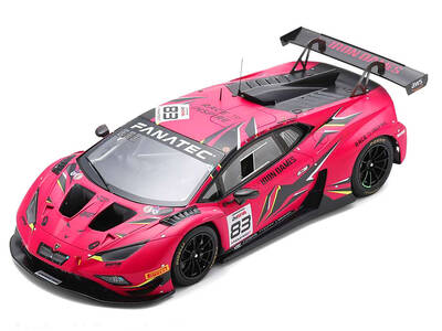 Lamborghini Huracan GT3 Evo2 #83 Sarah Bovy - Rahel Frey - Michelle Gatting - Doriane Pin Iron Dames 24 Hours of Spa (2023) w...