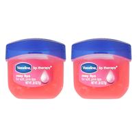 Vaseline Lip Therapy®, Rosy Lips, 2 Pack, 0.25 oz (7 g) Each