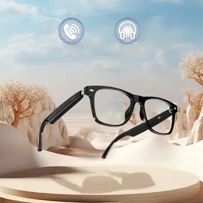 SENBONO Smart Glasses, Wireless Headphone Anti-blue Light Glasses for Listening To Music & Calling, Creative Sports Smart G...
