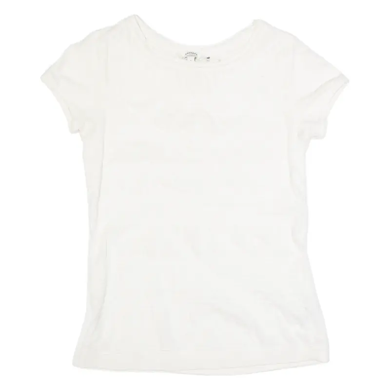 FAT FACE Womens Top Cream UK 8