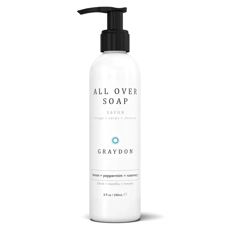 all over soap | Size: 240 mL (50–80 showers)