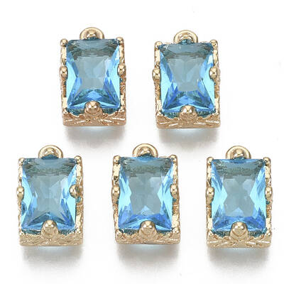 Glass Rhinestone Pendants