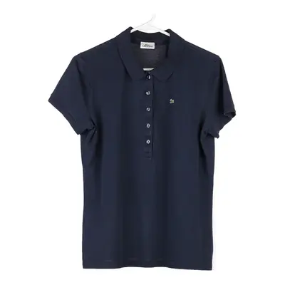 Lacoste Polo Shirt - XL Navy Cotton