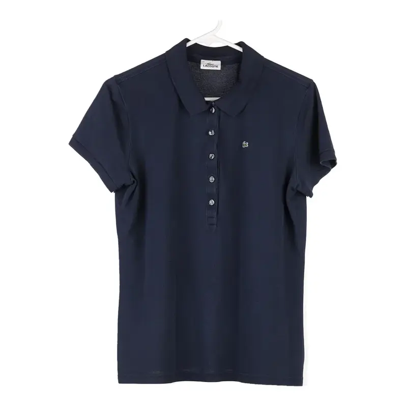 Lacoste Polo Shirt - XL Navy Cotton