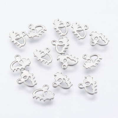 Tarnish Resistant 304 Stainless Steel Charms