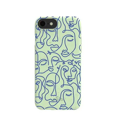 Sage Green Inner Soul iPhone 6/6s/7/8/SE Case