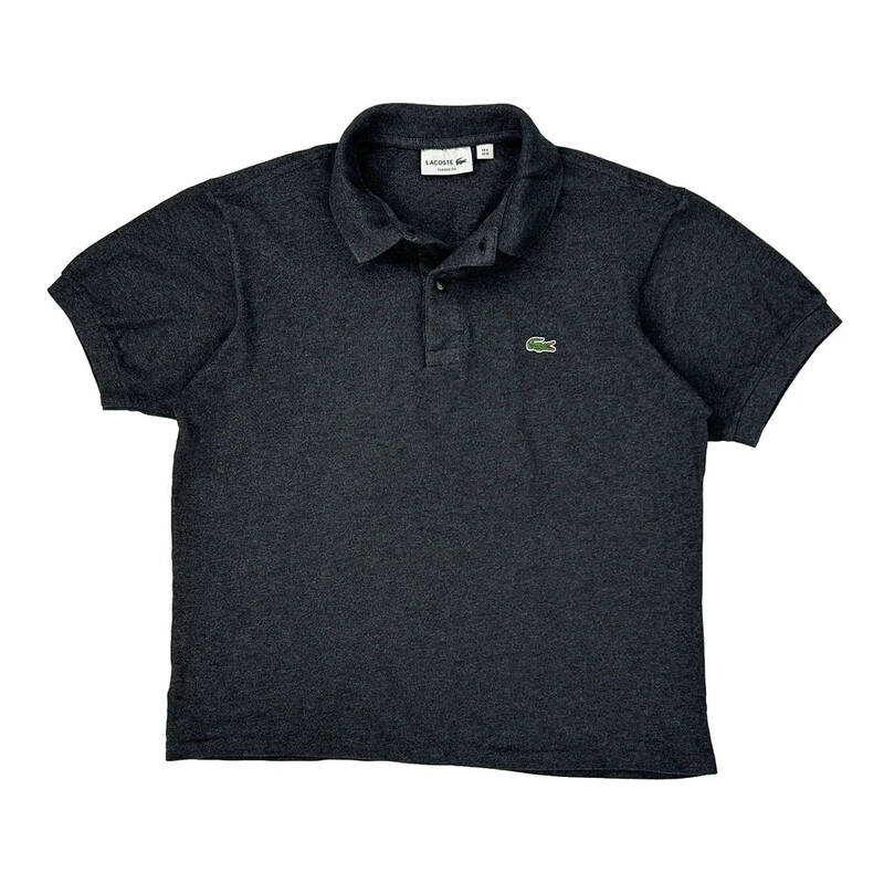 Lacoste Polo Shirt - Medium Black Cotton