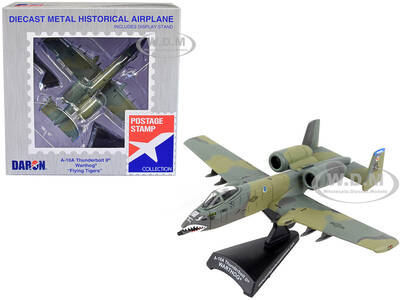 Fairchild Republic A-10A Thunderbolt II (Warthog) Aircraft Flying Tigers - First American Volunteer Group of the Republic of...