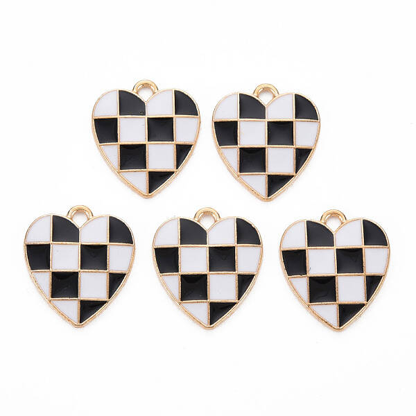 Alloy Enamel Pendants