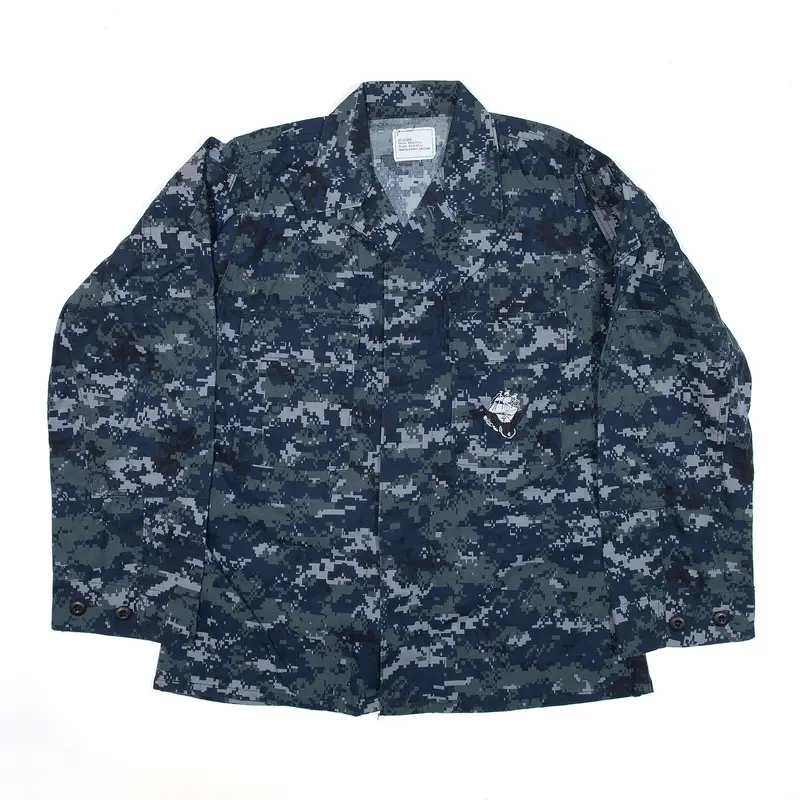 KOMAN PROPPER LLC US Navy Urban Military Jacket Blue Camouflage Mens S