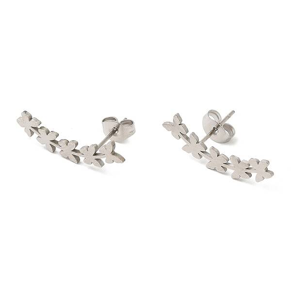Non-Tarnish 304 Stainless Steel Stud Earrings