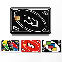 Credit Card Design Skin Art Sticker, 4 Counts/set Durable Ultra-thin Waterproof Scratch Resistant Credit Card Skin Durable Ad...