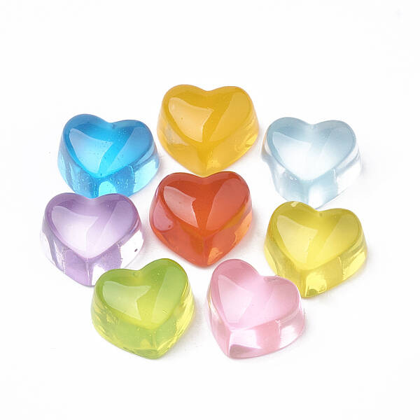 Transparent Resin Cabochons