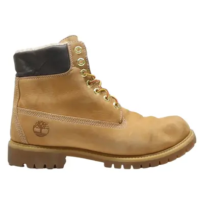 TIMBERLAND Lace-Up Boots Brown Leather Mens UK 8