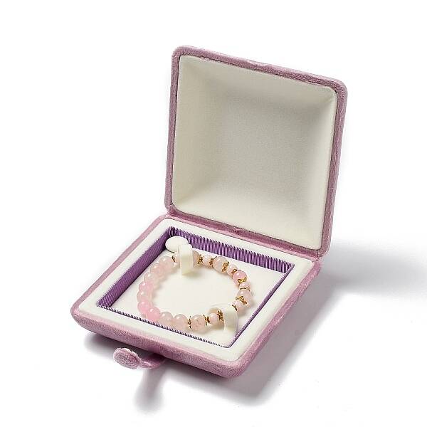 Square Velvet Bracelet Boxes