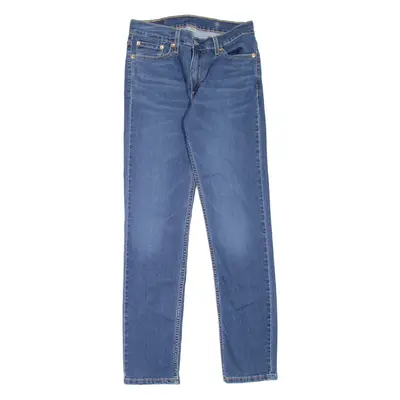 LEVI'S 511 Jeans Mens Blue Slim Straight Stone Wash W30 L32