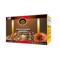 Gourmet Ganoderma Instant Coffee 4in1 - Herbal Blend with Antioxidant Properties, 15 Sachets, Total Weight 27g (18g x 15) - V...