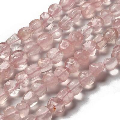 Natural Rose Quartz Beads Strands