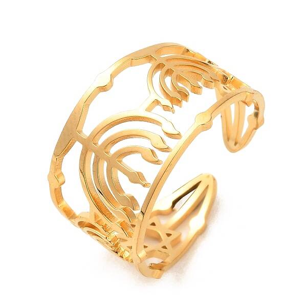 304 Stainless Steel Open Cuff Rings