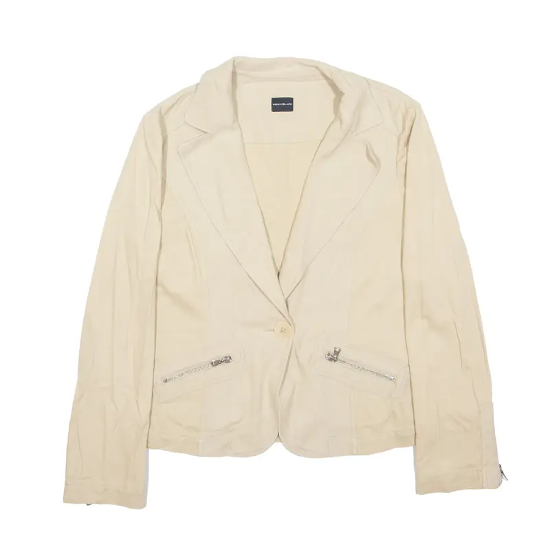 PENNY BLACK Blazer Jacket Beige Womens M