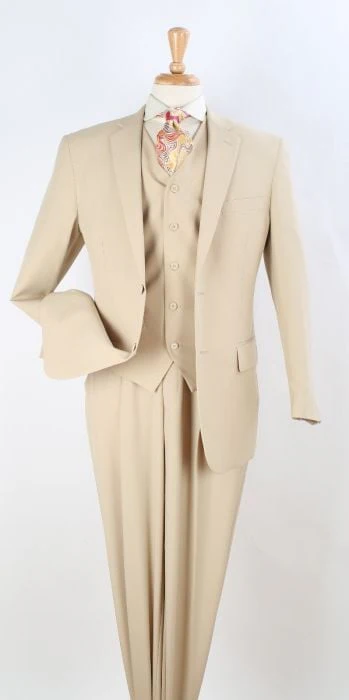 Attire  Royal Diamond Men's 3pc Discount Fashion Suit Sleek Business Attire