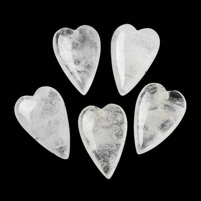 Natural Quartz Crystal Pendants