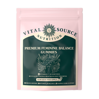 Vital Source Feminine Balance Gummies – Hawaiian Pineapple (New and Improved Packaging)