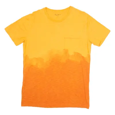PEPE JEANS Mens T-Shirt Orange M