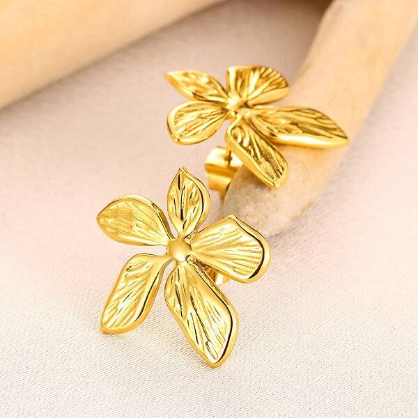 304 Stainless Steel Stud Earrings