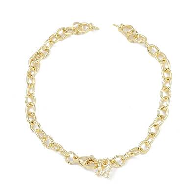 Brass Cable Chain M Charm Bracelet Making