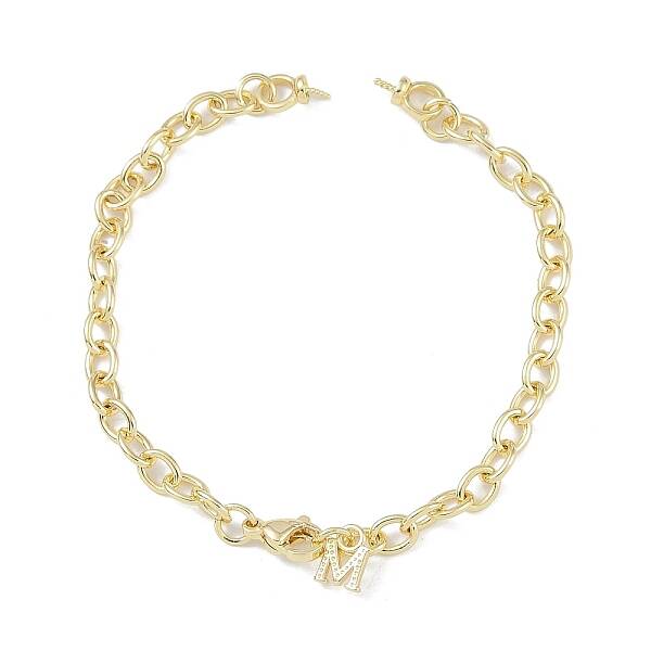 Brass Cable Chain M Charm Bracelet Making