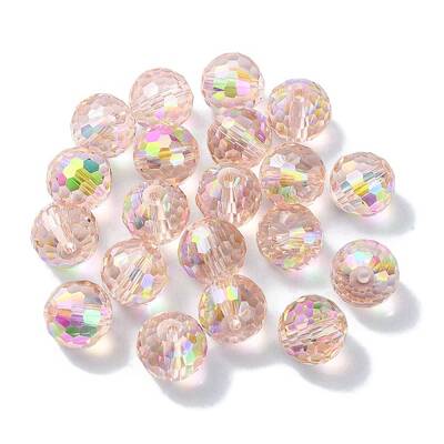 AB Color Plated Glass Beads