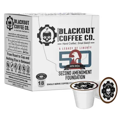 SAF 50TH ANNIVERSARY COFFEE MEDIUM ROAST PODS 18CT