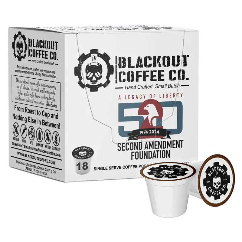 SAF 50TH ANNIVERSARY COFFEE MEDIUM ROAST PODS 18CT