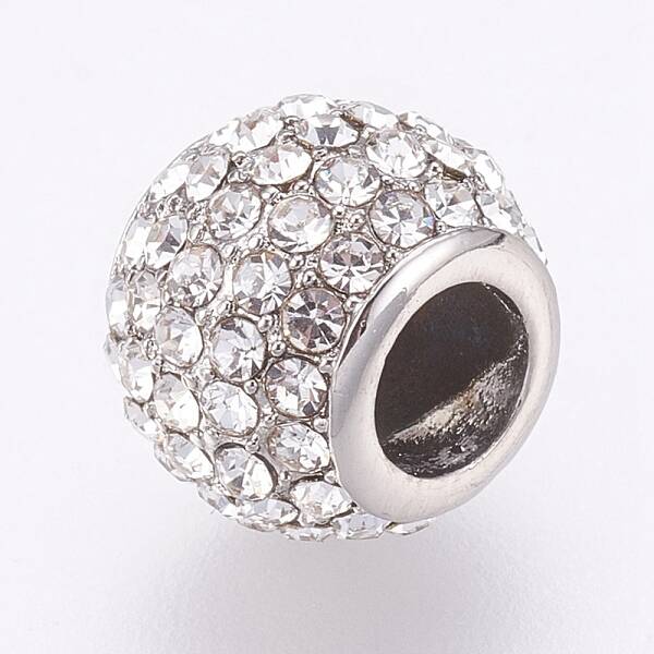 304 Stainless Steel European Beads