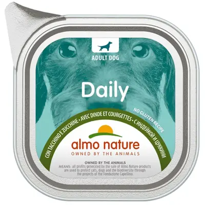 Almo nature Daily Menu with Turkey and Zucchini - 100GR