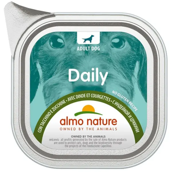 Almo nature Daily Menu with Turkey and Zucchini - 100GR