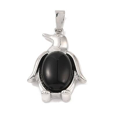 Natural Obsidian Pendants