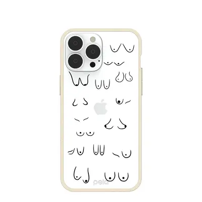 Clear Sister iPhone 13 Pro Max Case With London Fog Ridge