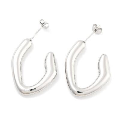 Non-Tarnish 304 Stainless Steel Stud Earrings for Women