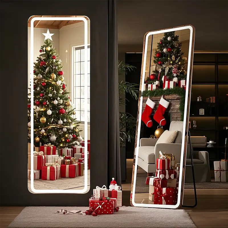 Full Length Vanity Mirror with LED Lights, (64\