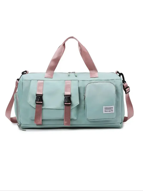 2025 Summer Large Capacity Luggage Travel Duffel Bag, Over Night Sport Gym Bag, Weekend Carry-on with Dry and Wet Separation,...