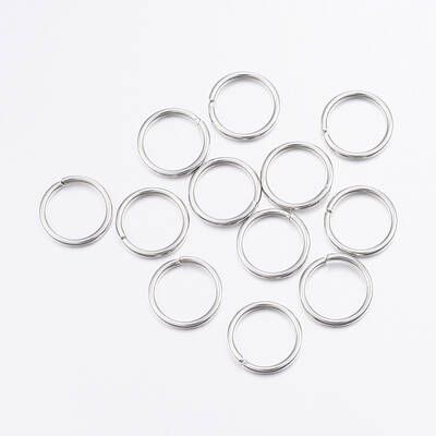 Tarnish Resistant 304 Stainless Steel Open Jump Rings