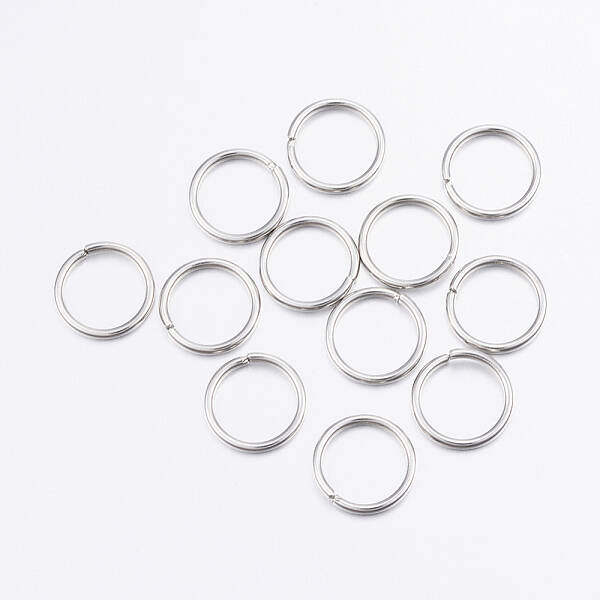 Tarnish Resistant 304 Stainless Steel Open Jump Rings