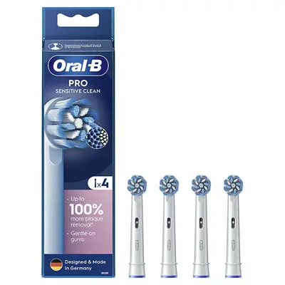 Oral B Testine Di Ricambio Per Spazzolino Sensitive Eb60 4 Pezzi